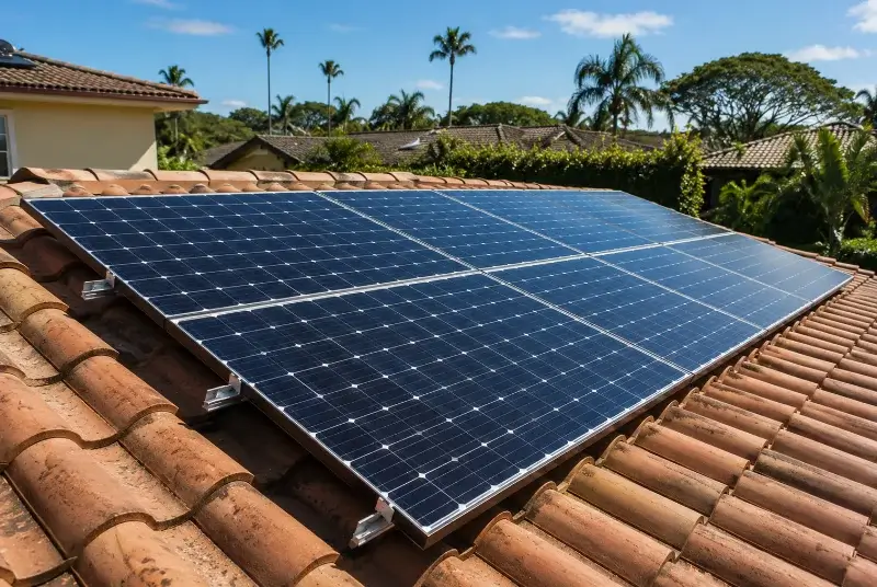 Installation de panneaux solaires à Sardan